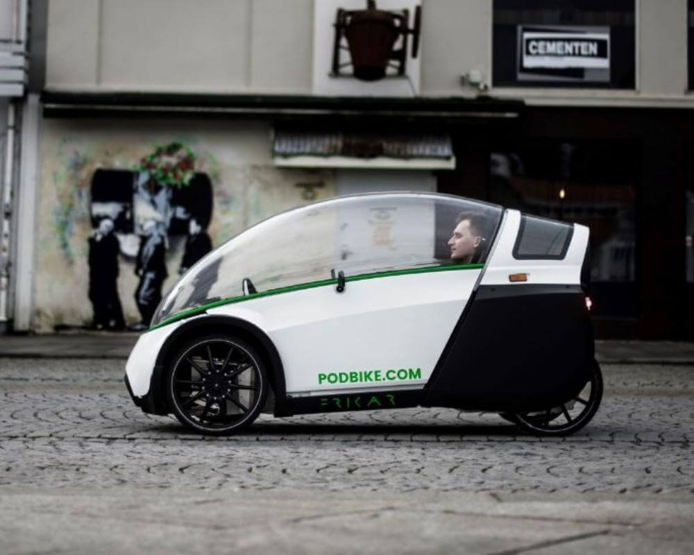 Frikar Podbike จักรยานไฟฟ้าที่หน้าตาเหมือนรถยนต์