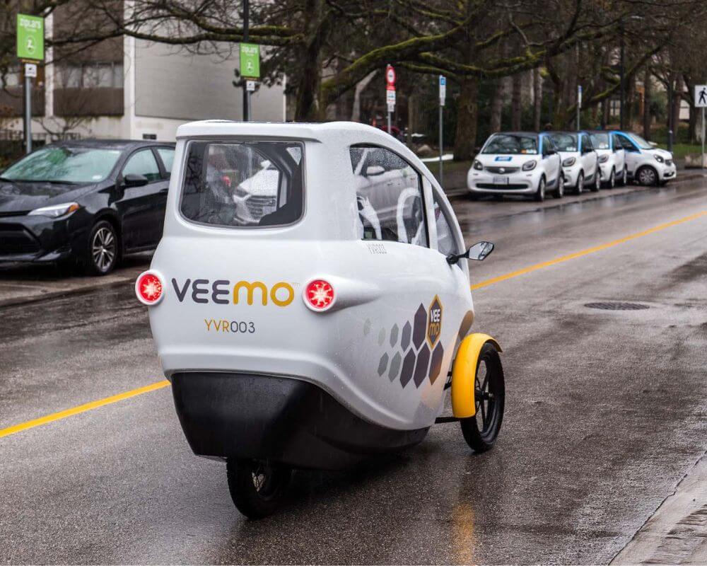 Veemo จักรยานไฟฟ้าที่หน้าตาเหมือนรถยนต์ 5